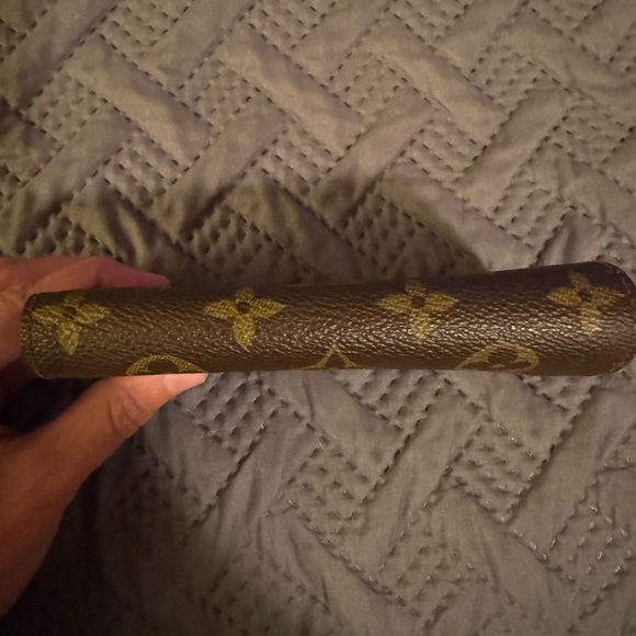 Auth Louis Vuitton Port Monnaie Tresor L-shaped Zipper Wallet Monogram Folding - Picture 6 of 9